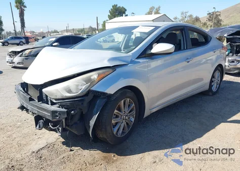 2015 Hyundai Elantra Se from USA, damaged, VIN KMHDH4AE4FU262127